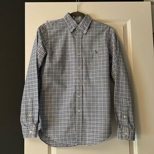 Men’s RALPH LAUREN 100% cotton checked slim fit shirt. Small